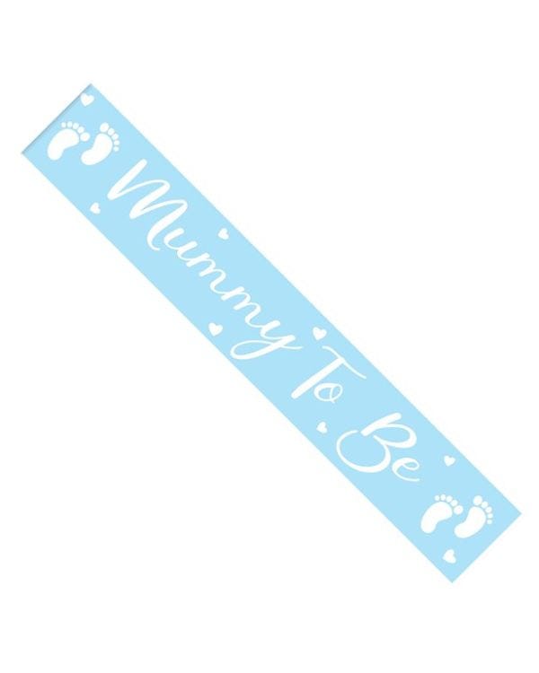 Mummy to Be Blue Sash