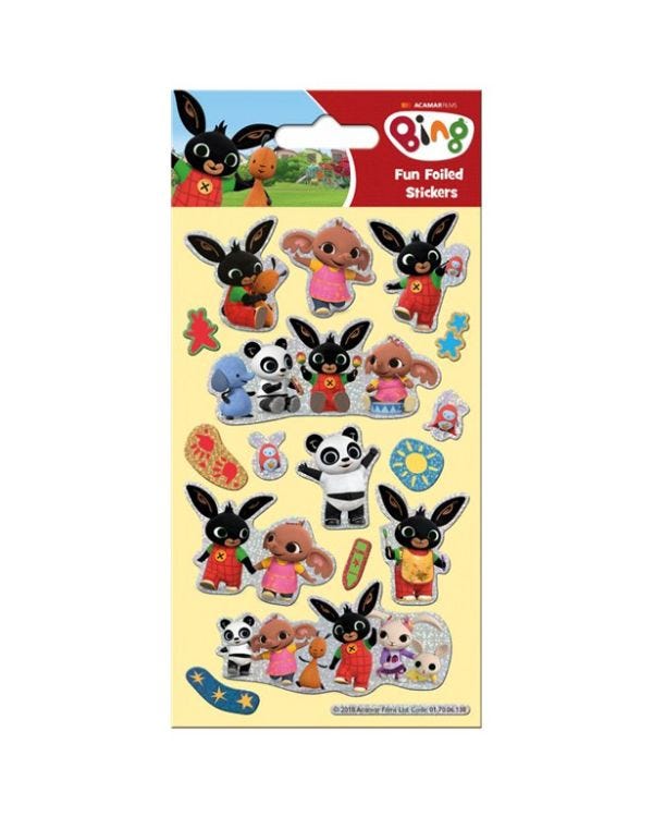 Bing Foiled Stickers