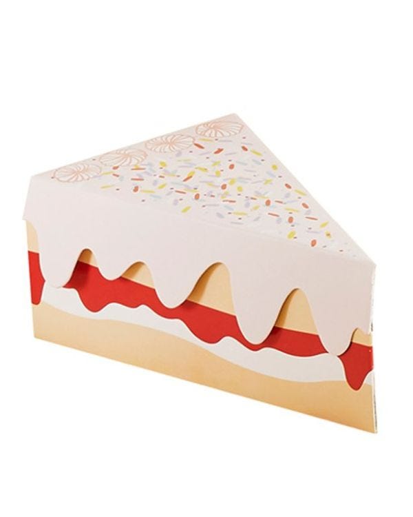 Slice of Cake Mini Cake Boxes (10pk)