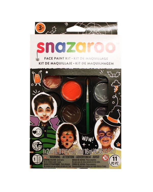 Snazaroo Halloween Face Paint Kit - 50 Faces