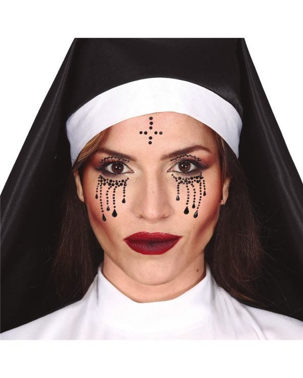 Nun Face Gems