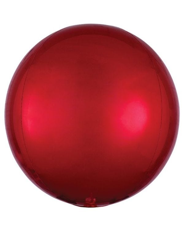 Red Orbz Balloon - 16&quot; Foil