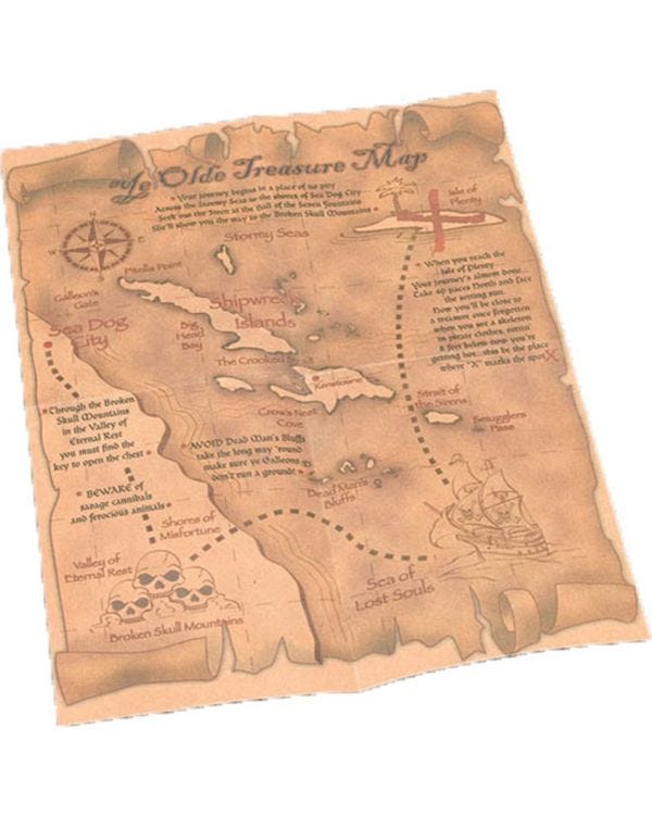 Pirate Treasure Map