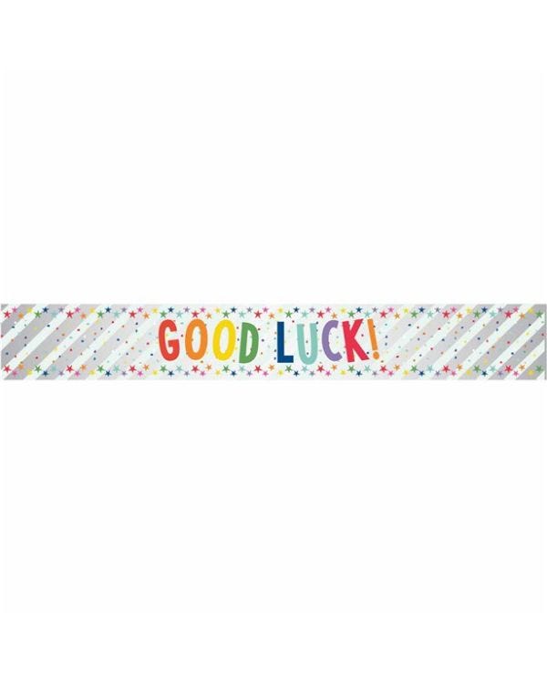 Good Luck Foil Banner - 1.74m