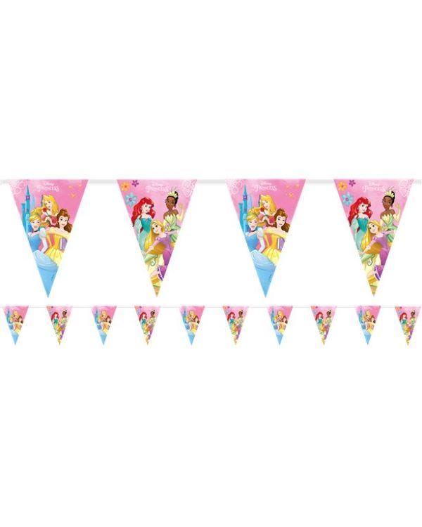 Disney Princess Live Your Story Paper Flag Bunting - 2.3m