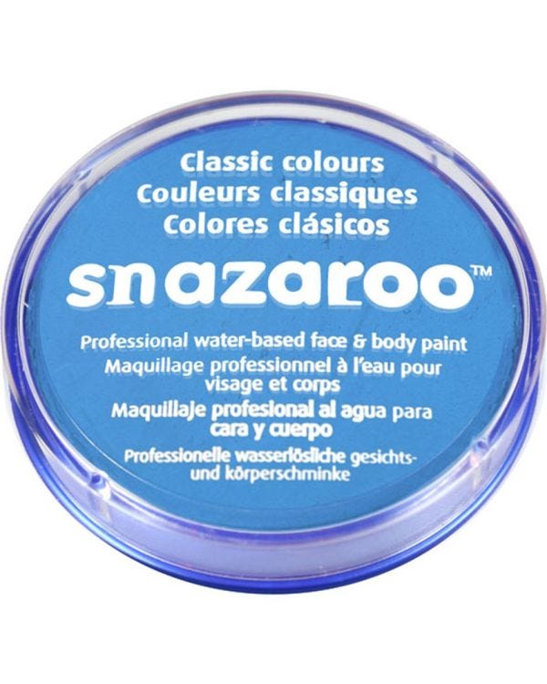 Snazaroo Sky Blue Face Paint - 18ml