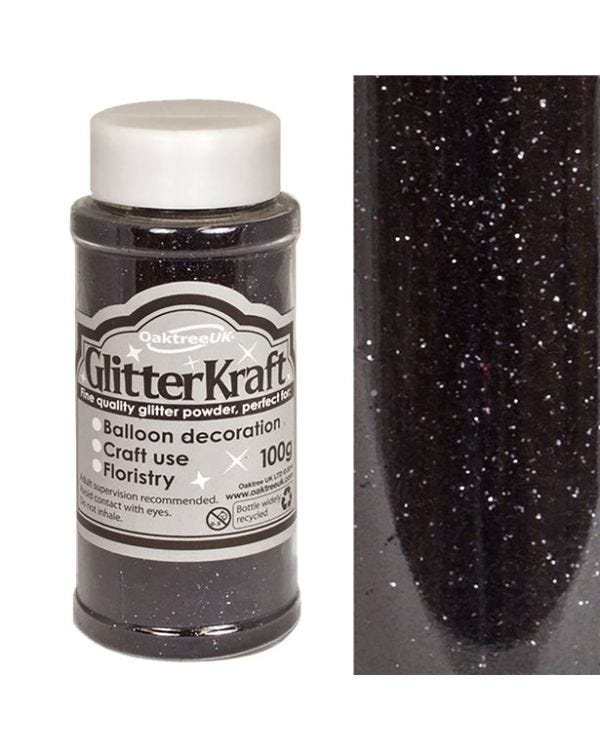 Black Balloon Glitter - 100g