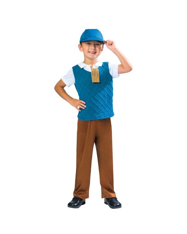 Evacuee Boy - Child Costume