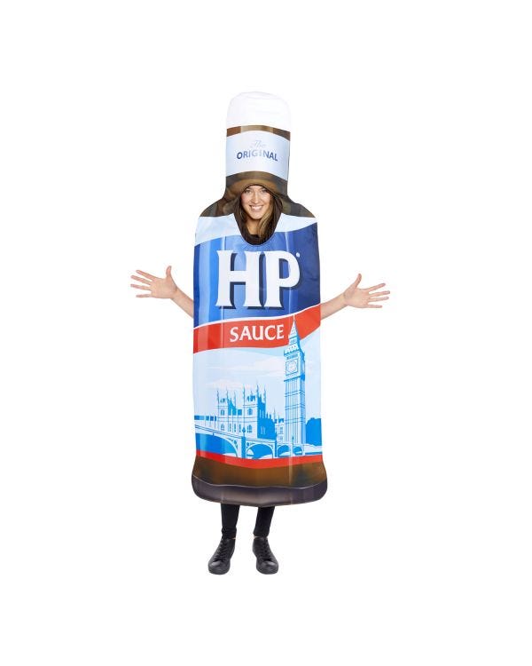 Heinz HP Bottle - Adult Costume