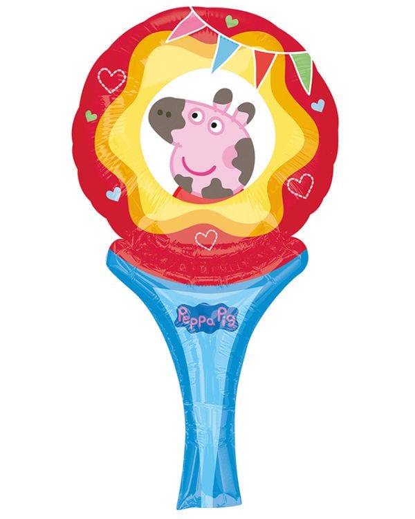 Peppa Pig Balloon - 12&#039;&#039; Inflate A Fun