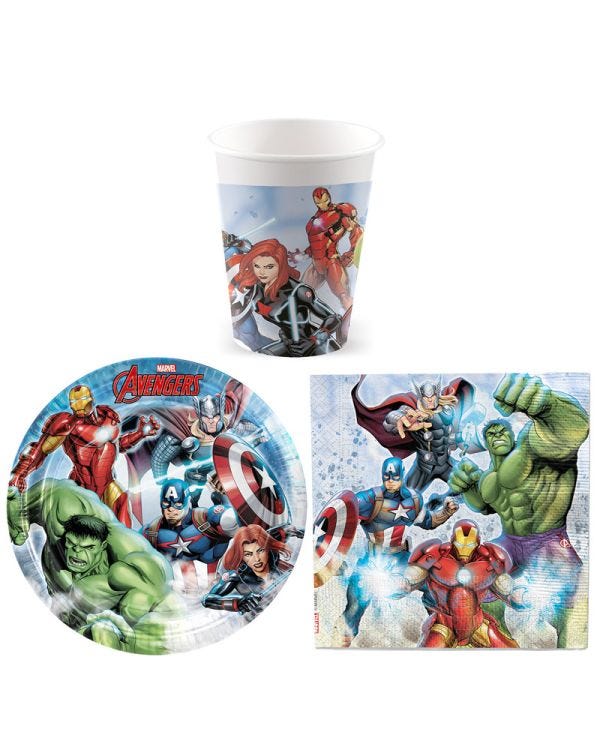 Avengers Super Value Party Pack for 8