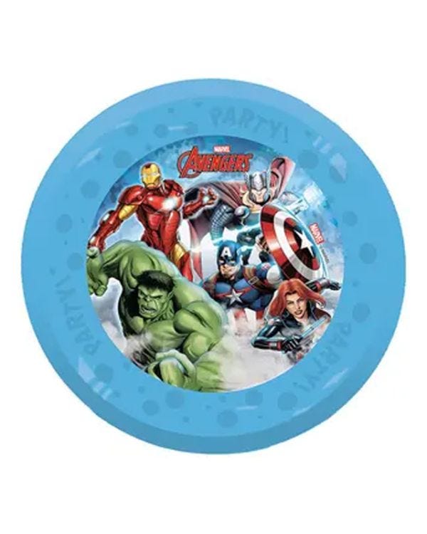 Avengers Resueable Plastic Party Plates (4pk)