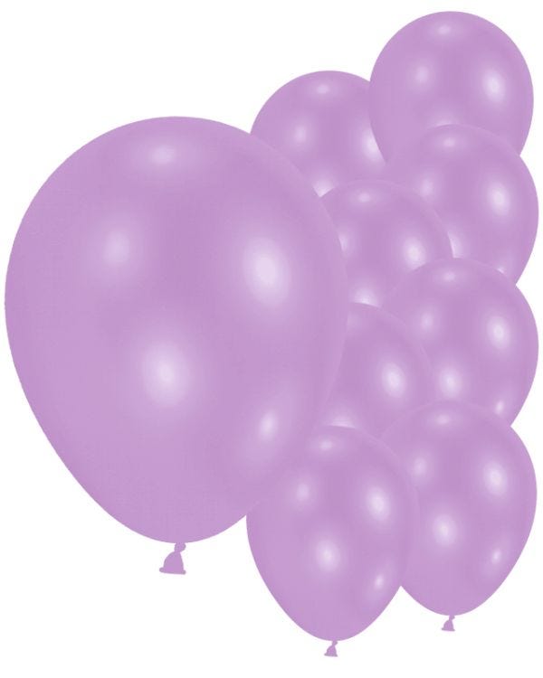 9&#039;&#039; Metallic Violet (10pk)