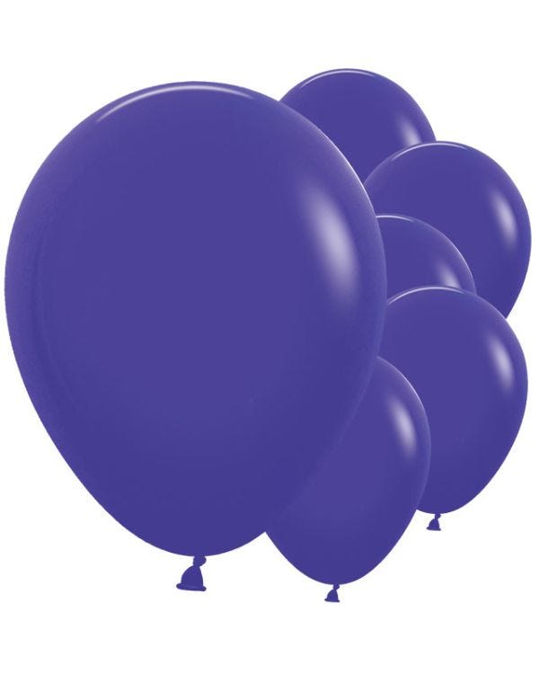 Violet Balloons - 12&quot; Latex (25pk)