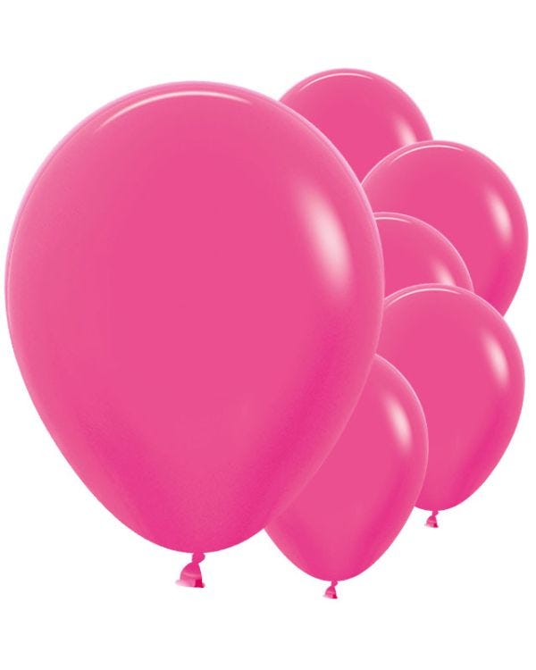 Neon Magenta Balloons - 12&quot; Latex (50pk)