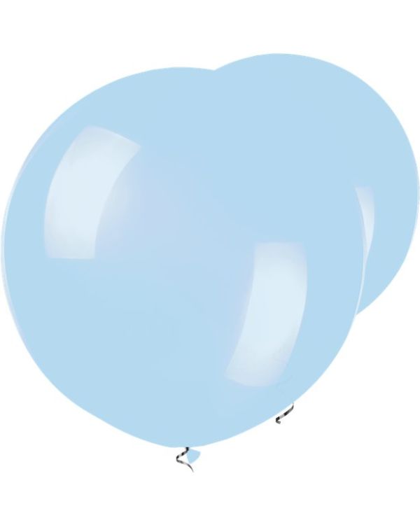 Baby Blue Large Balloons - 36&quot; Latex (10pk)