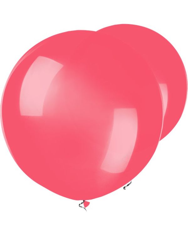 Red Large Balloons - 36&quot; Latex (10pk)