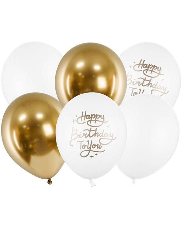 Happy Birthday to You Latex Balloons - 12&quot; Latex (6pk)