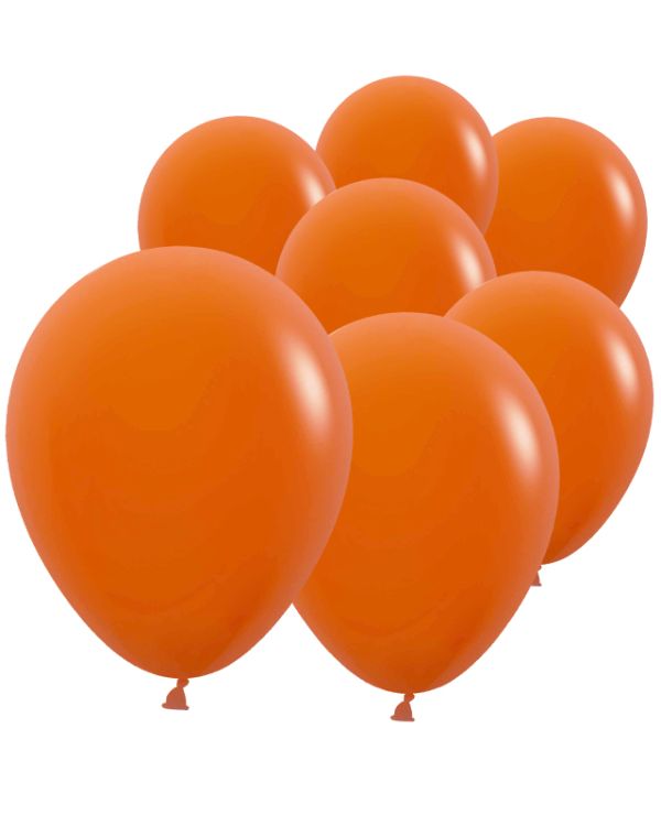 Sunset Orange Balloons - 5&quot; Latex (100pk)