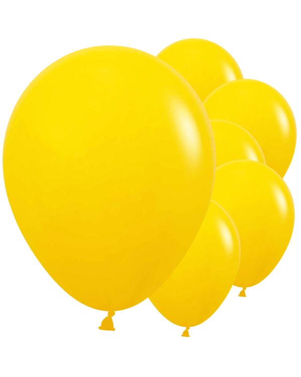 Honey Yellow Balloons - 12&quot; Latex (50pk)