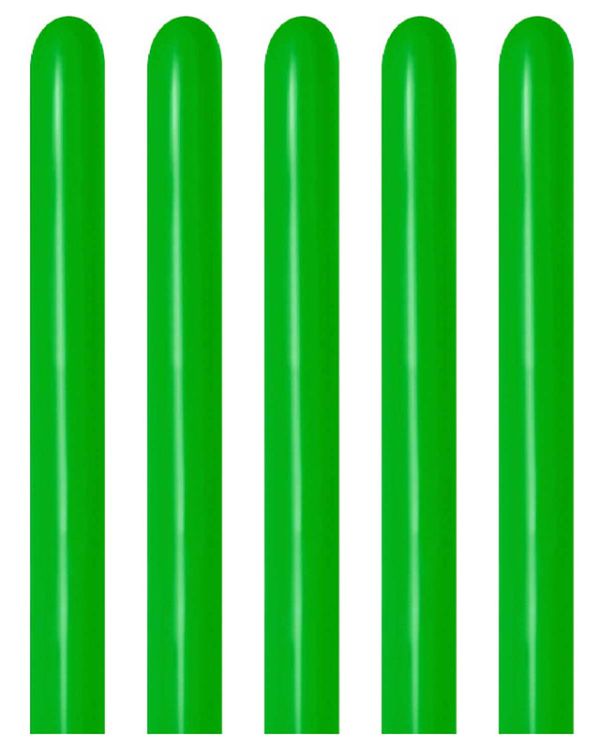 Shamrock Green Modelling Balloons - 260 Latex (100pk)