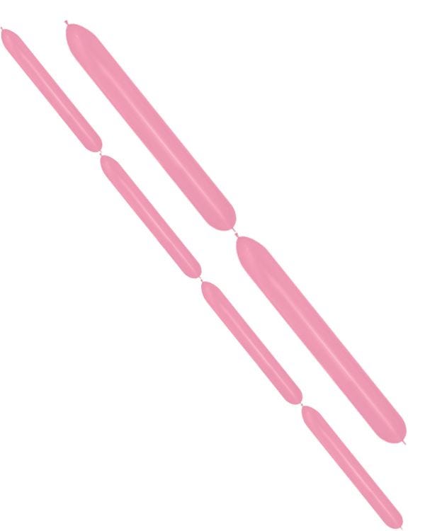 Link-o-Loon 660 Pink Balloons - Latex (50pk)