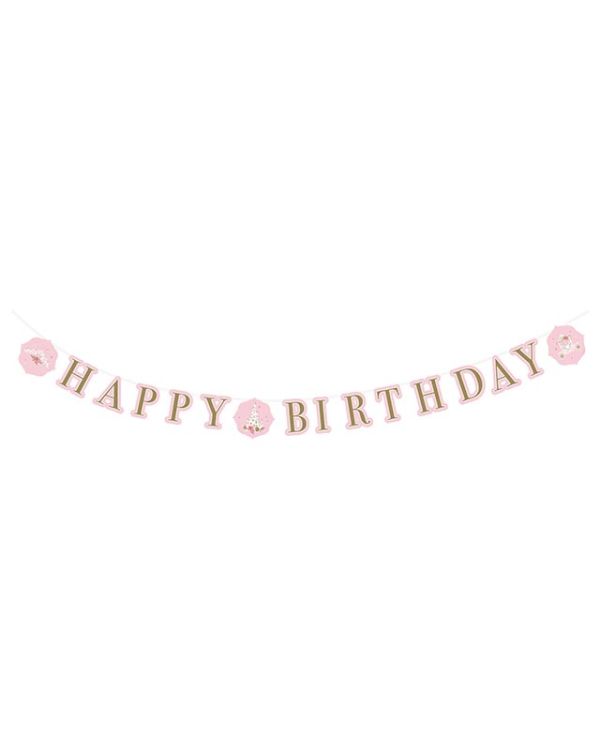 Princess for a Day Paper Letter Banner - 3m