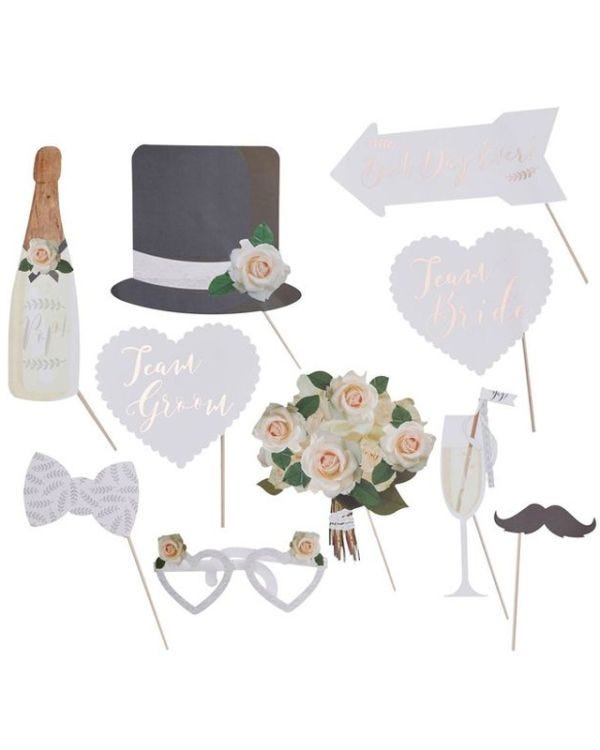 Beautiful Botanics Photo Booth Props