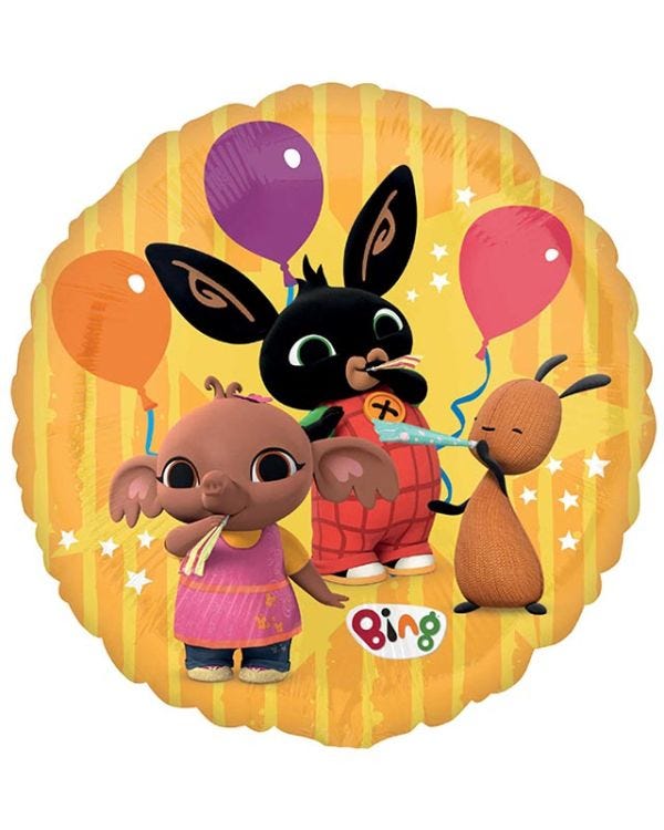 Bing &amp; Friends Balloon - 18&quot; Foil
