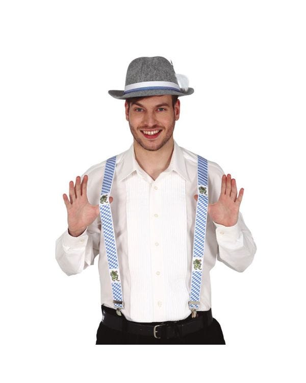 Oktoberfest Striped Braces