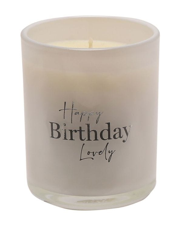 Champagne Happy Birthday Scented Candle - 120g