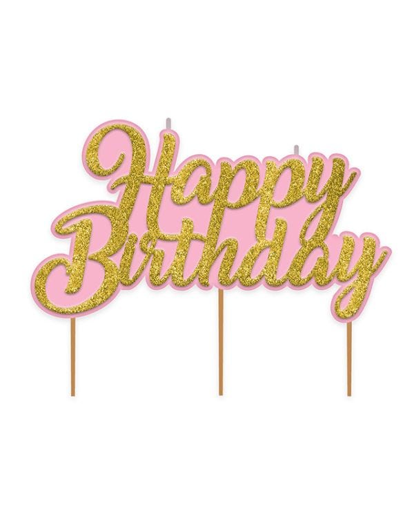 Confetti Fun Candles Birthday