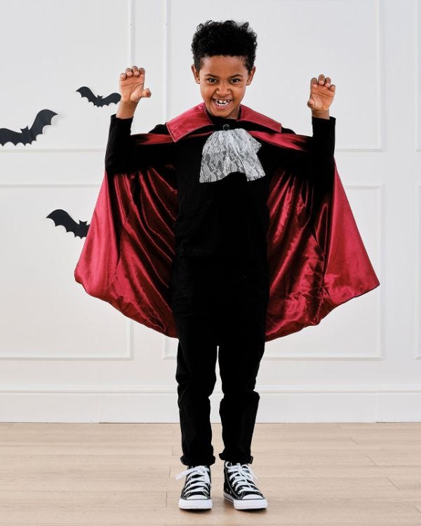 Vampire Cape with Cravat