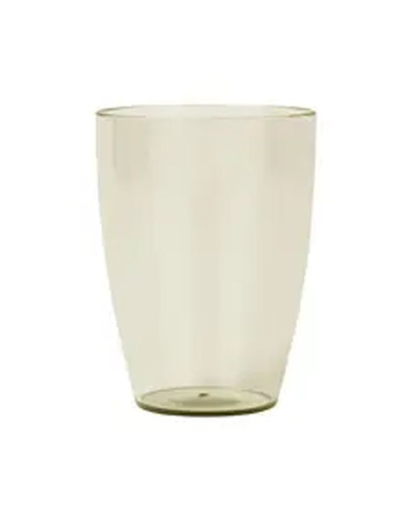 Gold Reuseable Plastic Tumblers (2pk)