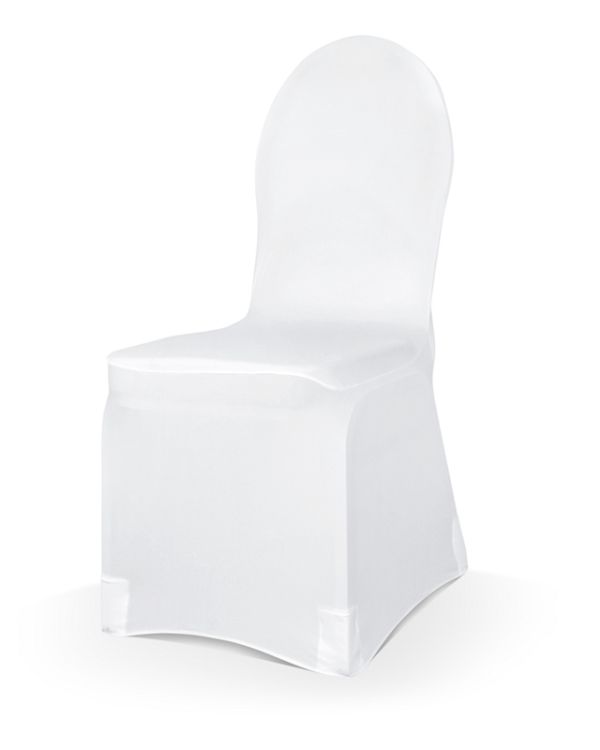 White Deluxe Chair Cover