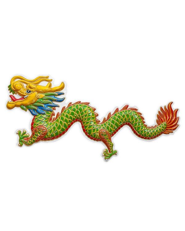 Chinese New Year 3D Dragon Decoration - 1m