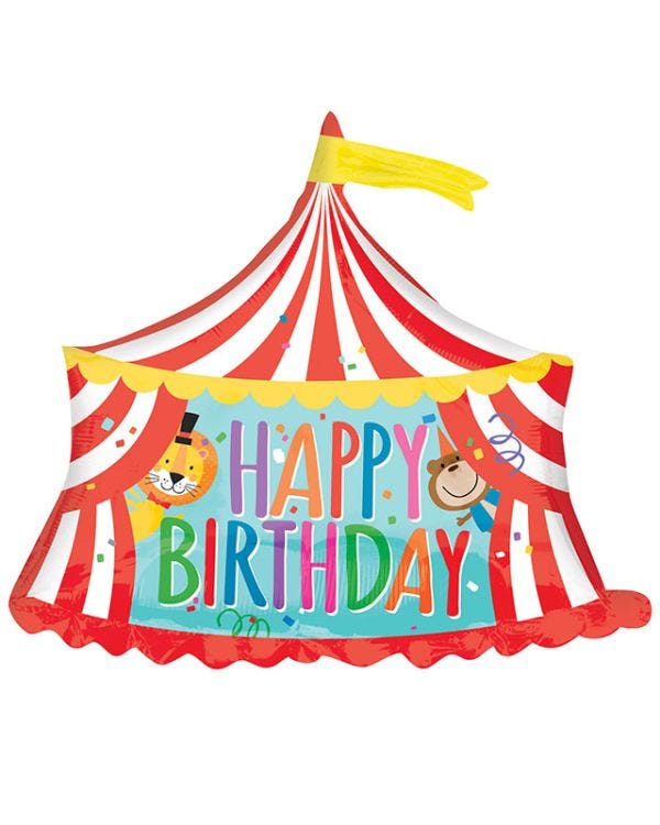 Circus SuperShape Balloon - 28&quot; Foil