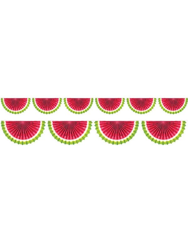 Watermelon Paper Bunting - 2m