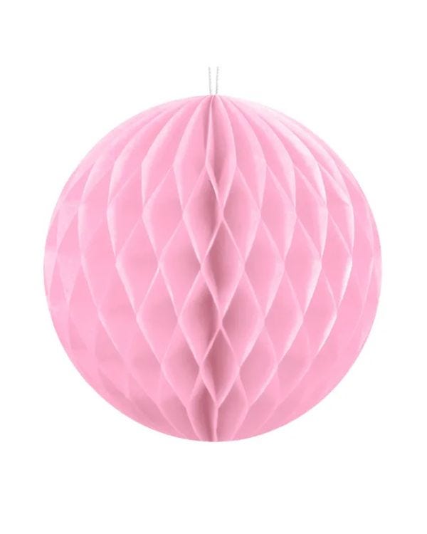 Light Pink Honeycomb Ball - 10cm