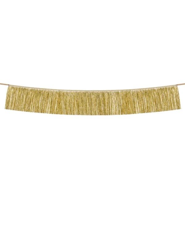 Gold Fringe Garland - 1.35m