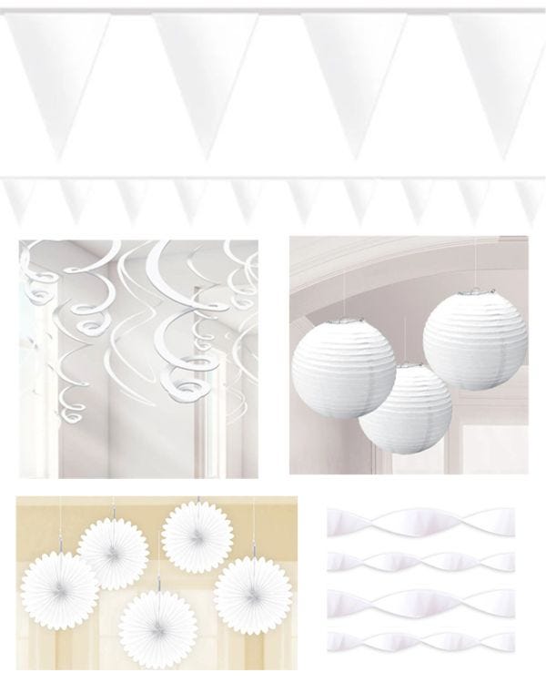 White Party Decorating Kit