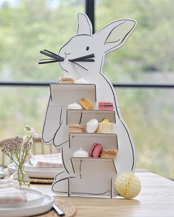 Bunny Shaped Treat Stand