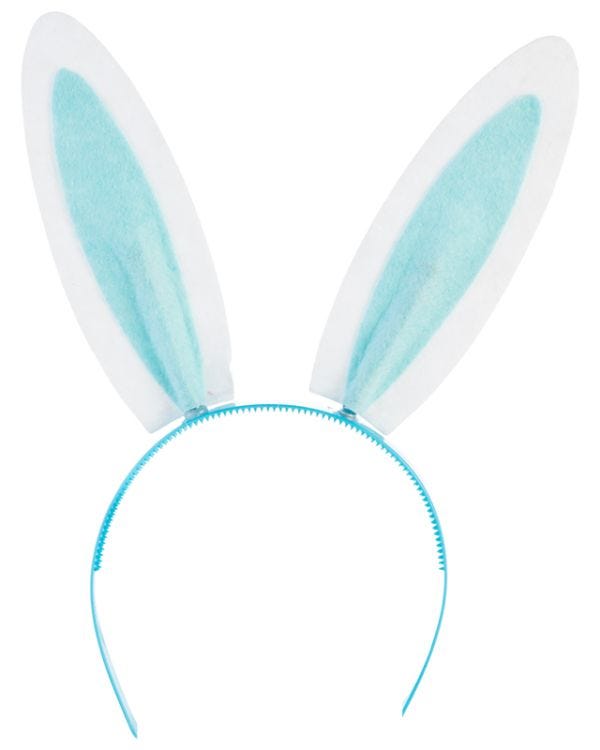 Blue Felt Bunny Ear Boppers