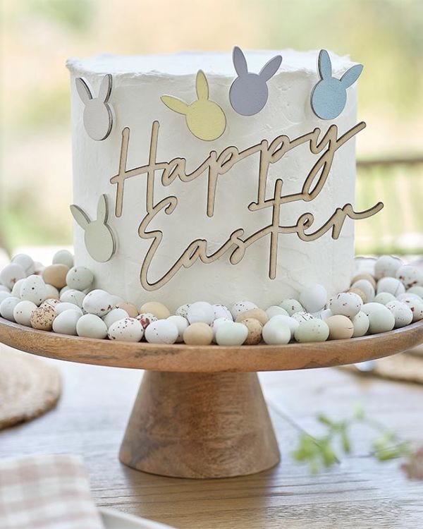 Happy Easter Cake Decoration