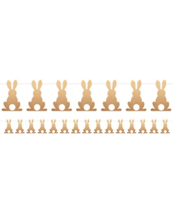 Paper Bunny Garland