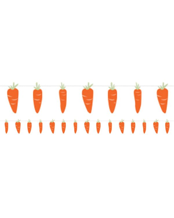 Paper Carrots Garland