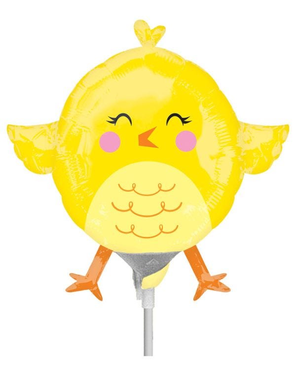 Chickie Mini Air-filled Balloon - 9&quot; Foil