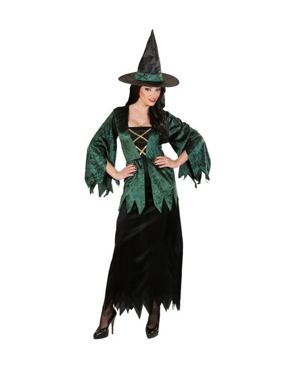 Emerald Witch - Adult Costume
