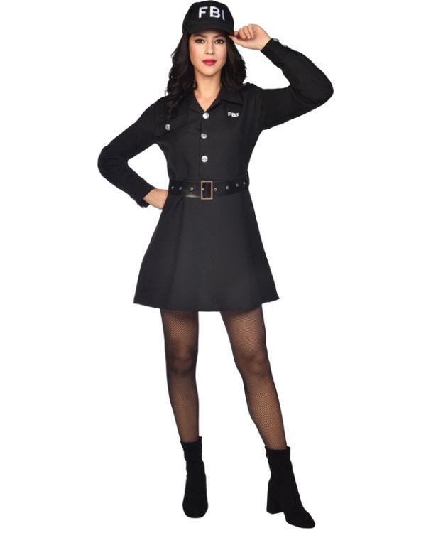 FBI Agent Dress - Adult costume