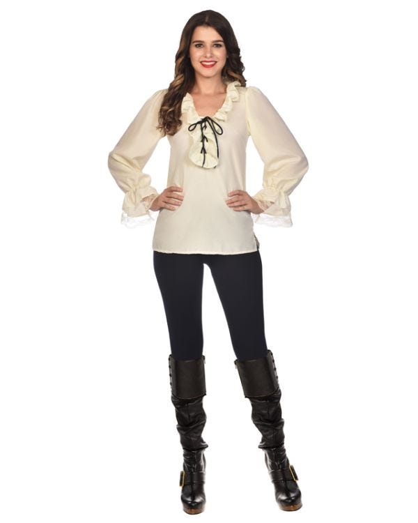 Pirate Blouse - Adult costume